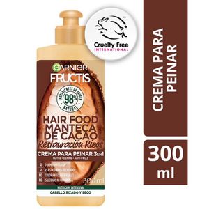 Crema para Peinar FRUCTIS Manteca de Cacao Frasco 300ml