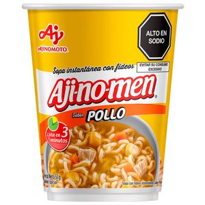 Sopa Instantánea AJINOMEN Sabor a Pollo Vaso 51g