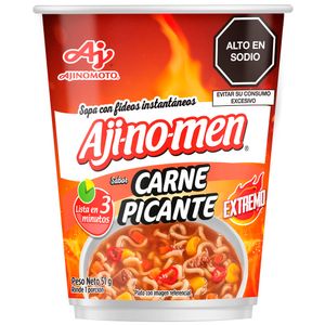 Sopa Instántanea de Carne AJINOMEN Vaso 51g