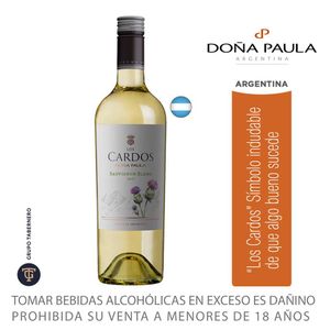 Vino DOÑA PAULA Los Cardos Sauvignon Blanc Botella 750ml