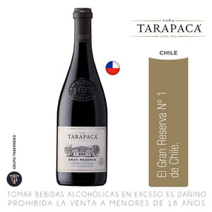 Vino TARAPACA Cabernet Sauvignon Gran Reserva Botella 750ml