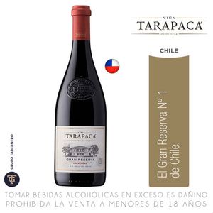 Vino TARAPACA Carmenere Gran Reserva Botella 750ml