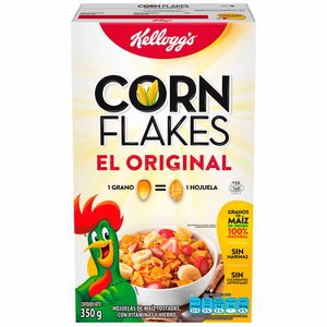 Cereal KELLOGGS Corn flakes Caja 350Gr