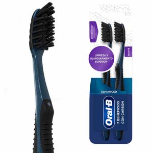 Cepillo Dental ORAL-B Advanced 7 Beneficios Paquete 2un