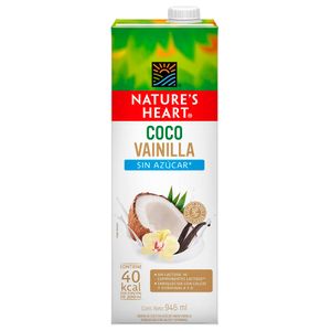 Bebida de Coco y Vainilla NATURE'S HEART sin Azúcar Caja 946ml