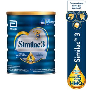 Fórmula Infantil SIMILAC 3 HMO Lata 800g