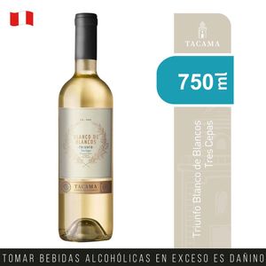 Vino BLANCO DE BLANCOS Sauvignon Blanc Viognier Chardonnay Selección Botella 750ml