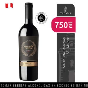 Vino TACAMA Malbec Selección Especial Botella 750ml