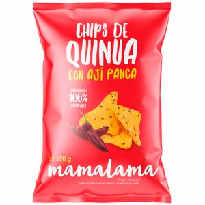 Chips de Quinua MAMALAMA Ají Panca Bolsa 120g