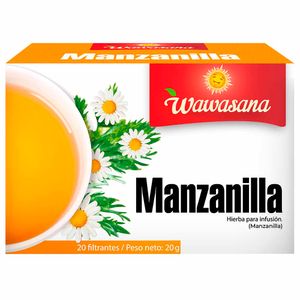 Manzanilla WAWASANA Caja 20un