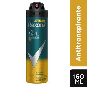 Desodorante en Aerosol para Hombre REXONA V8 Frasco 150ml