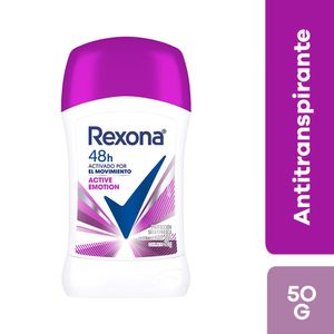 Desodorante en Barra para Mujer REXONA Active Emotion Frasco 50g