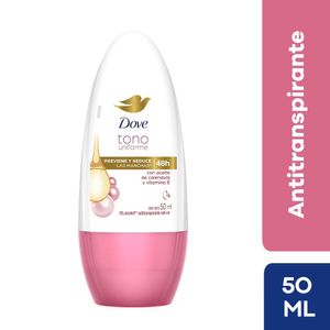 Desodorante para mujer Roll On para Mujer DOVE Tono Uniforme Caléndula Frasco 50ml