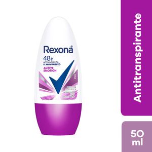 Desodorante en Roll On para Mujer REXONA Active Emotion Frasco 50ml