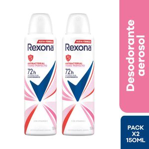 Desodorantes REXONA Mujer Tono Perfecto Frasco 150ml Paquete 2un