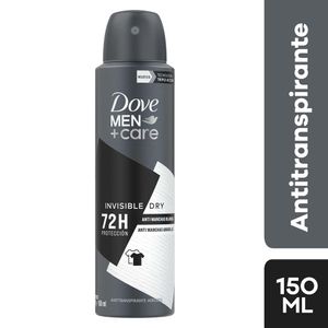 Desodorante en Aerosol DOVE Men Invisible Dry Frasco 150ml