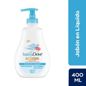 Jabón Líquido DOVE Baby Humectación Enriquecida Frasco 400ml