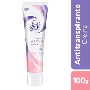 Desodorante para Mujer LADY SPEED STICK Clínico Protege Aclara Frasco 100g