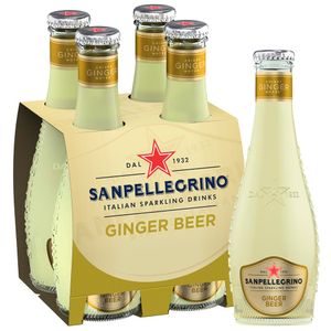 Ginger Beer SAN PELLEGRINO Botella 200ml Paquete 4un
