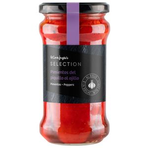 Pimiento Piquillo EL CORTE INGLÉS Asado y Ajillo Frasco 290g