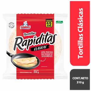 Tortillas BIMBO Clásicas Bolsa 12un