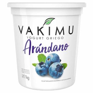 Yogurt Griego de Arándanos VAKIMU YOG Pote 1Kg