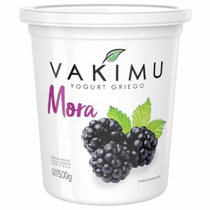 Yogurt Griego VAKIMU Sabor a Mora Pote 500g