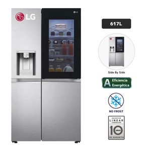 Refrigerador LG 617L No Frost LS66SXN Plateado