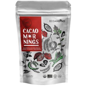 Mix Orgánico de Cacao Mornings ECOANDINO Doypack 200g