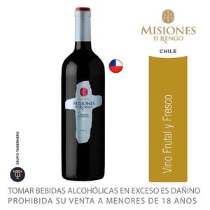 Vino MISIONES DE RENGO Cabernet Sauvignon Botella 750ml