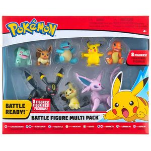 Multipack Batalla POKEMON 8 Figuras PKW2542