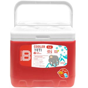 Cooler BASA Yeti 9 QT Rojo