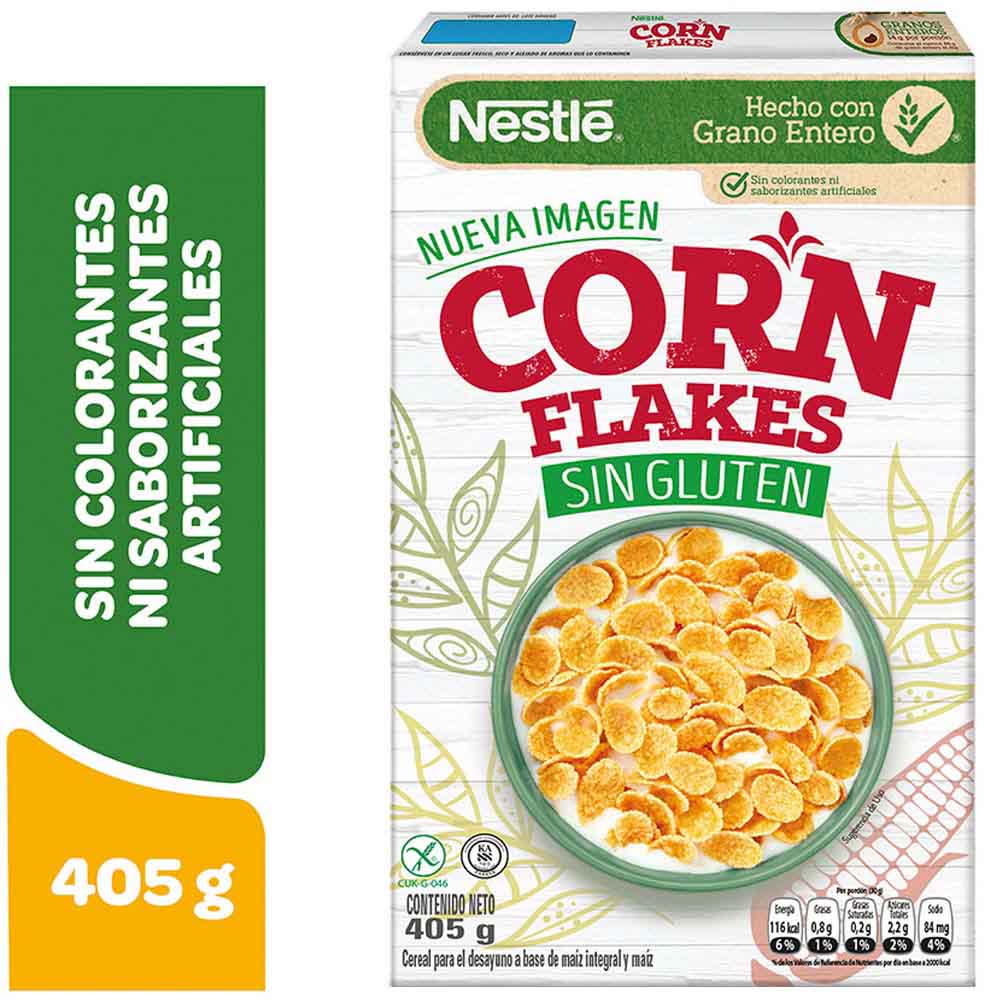 Corn Flakes de Nestlé ® Libre de Gluten
