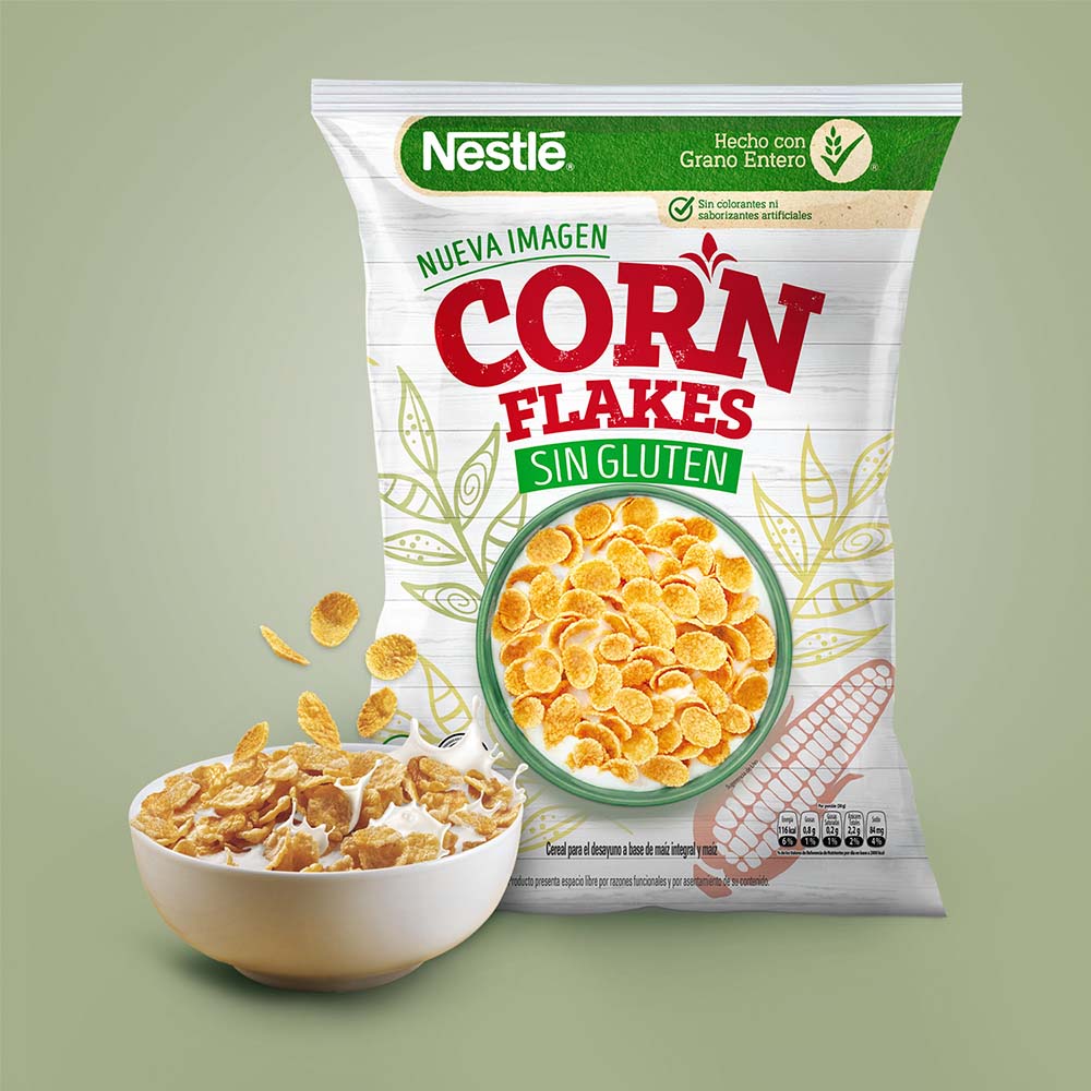 Comprar Nestle Corn Flakes Sin Gluten Cereal Bolsa 800G