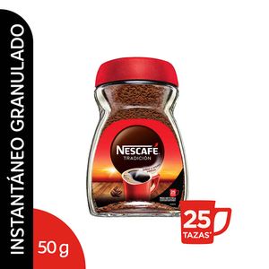 Café Instantáneo NESCAFÉ Tradición Frasco 50g