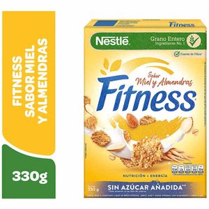 Cereal NESTLÉ FITNESS Miel y Almendras Caja 330g