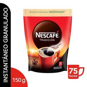Café Instantáneo NESCAFÉ Tradición Doypack 150g