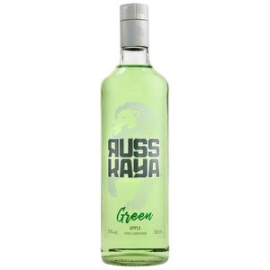 Vodka RUSSKAYA Green Apple Botella 750ml