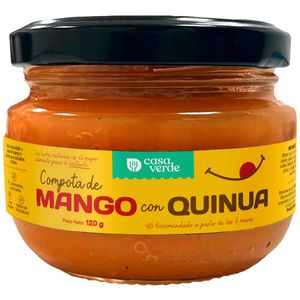 Compota Mango con Quinua CASA VERDE Frasco 120g