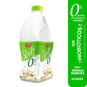 Yogurt LAIVE Sbelt Sabor a Vainilla Galonera 1.7Kg