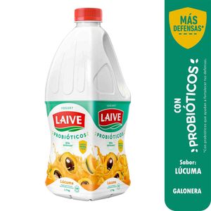 Yogurt Bebible LAIVE Bio Sabor a Lúcuma Galonera 1.7Kg