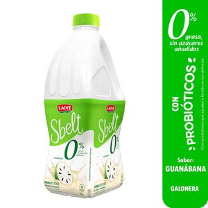 Yogurt LAIVE Sbelt Sabor a Guanábana Galonera 1.7Kg