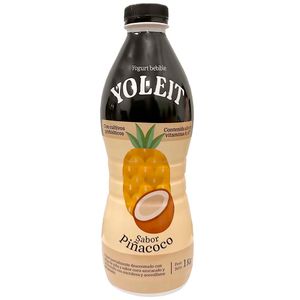 Yogurt YOLEIT Piñacoco Botella 1Kg