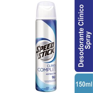 Desodorante en Aerosol para Hombre SPEED STICK Clinical Complete Protection Frasco 150ml