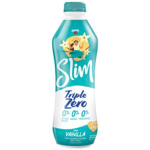 Yogurt Descremado GLORIA Slim Vainilla Botella 1Kg