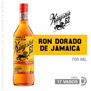 Ron KINGSTON 62 Dorado Botella 750ml