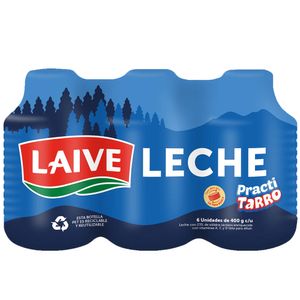 Leche Concentrada LAIVE 6.4% Grasa 6 Pack Botella 400g