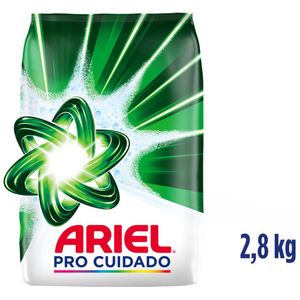 Detergente en Polvo ARIEL Procuidado Bolsa 2.8Kg