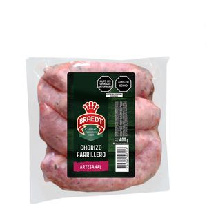 Chorizo Parrillero Artesanal BRAEDT 400g