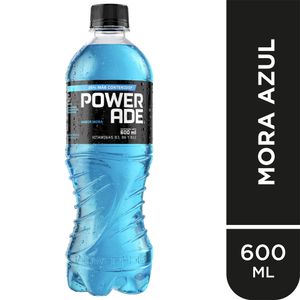Bebida Rehidratante POWERADE Mora Azul Botella 600ml